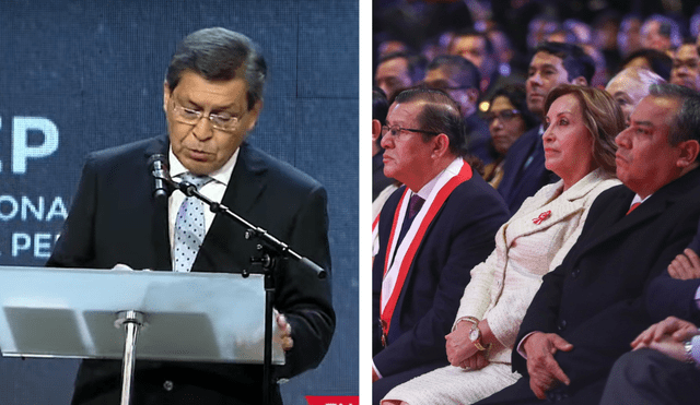 Dina Boluarte en la ceremonia de Acción de Gracias por el Perú. Foto: Presidencia de la República