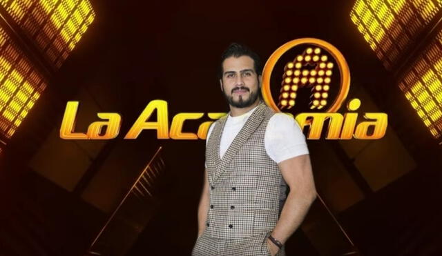 El productor Andrés Tovar al frente de 'La Academia'. Foto: Instagram/ composición LR