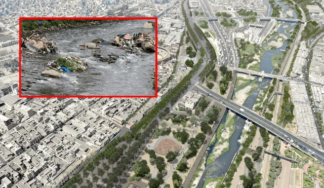 El nuevo proyecto paisajístico promete recuperar el rio Rímac. Foto: MML