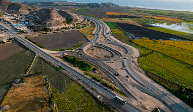 La nueva Vía de Evitamiento Chimbote conectará a las regiones de Áncash y La Libertad. Foto: MTC