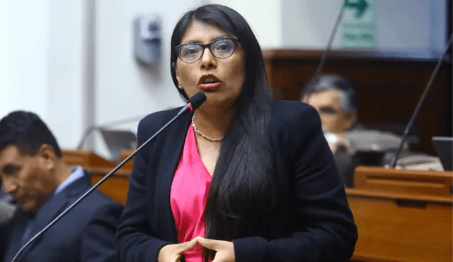 Margot Palacios denunció ser víctima de una venganza política de parte de la bancada de Perú Libre. Foto: difusión