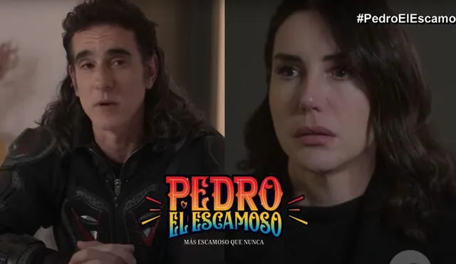 'Pedro el escamoso 2': Fernanda y Pedro conversarán sobre sus sentimientos. Foto: composición LR/ Caracol TV