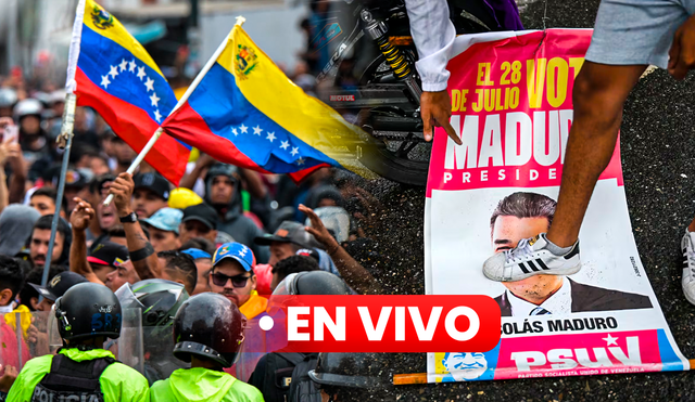 "Esa es la respuesta criminal de Maduro al pueblo venezolano que salió a la calle", dijo Machado tras denunciar 16 muertos. Foto: composición LR/AFP/CNN