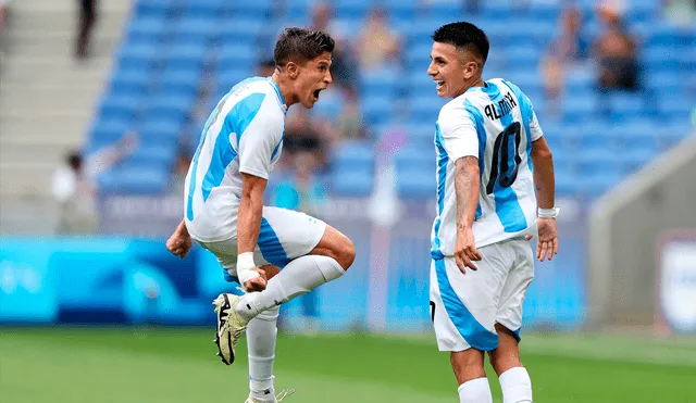 Argentina y Ucraniaa jugaron en el Stade de Lyon. Foto: Selección Argentina