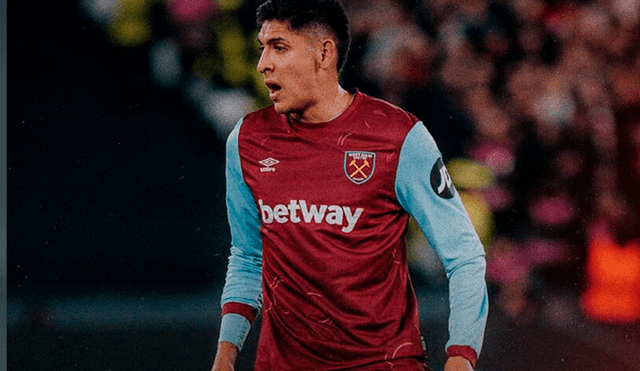 Edson Álvarez obtuvo siete amonestación en 14 juegos con West Ham. Foto: West Ham