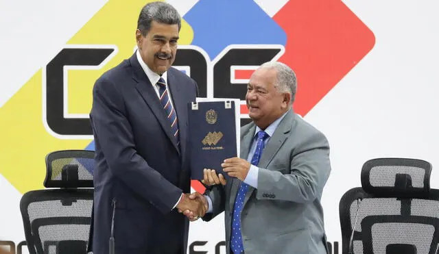 Nicolás Maduro se mantendría en el poder por seis años más. La toma de mando es el 10 de enero del 2025. Foto: AFP