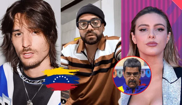 Artistas venezolanos hablaron acerca de la situación en su país. Foto: composición LR/Instagram/Billaboard/GettyImages/Canva/Freepik