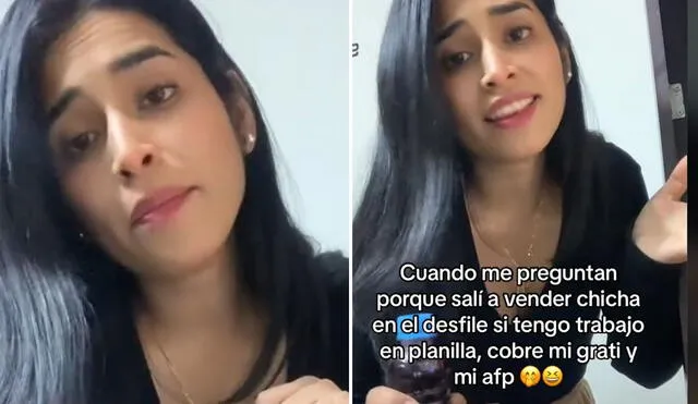 "Yo soy docente, en verano vendo gelatinas", contron usuarios en clip viral. Foto: composición LR/ TikTok