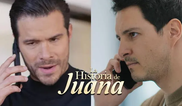 David le reclamará a Gabriel luego que Paula amenazara con llevarse al hijo de Juana en el nuevo episodio de ‘La historia de Juana’. Foto: composición LR/Las Estrellas