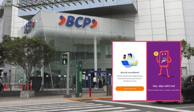 Mediante sus redes sociales, el BCP anunció que se encuentra evaluando la caída en Yape y su sistema bancario. Foto: Andina/Lr