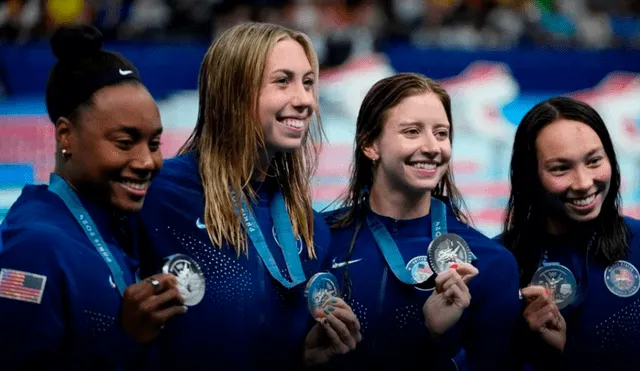 Hasta el momento, Estados Unidos ha ganado 4 medallas de oro en París 2024. Foto: AFP