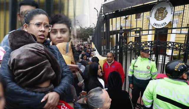 Se suspenden tramites en la Embajada de Venezuela en Perú. Foto: composición LR/Andina