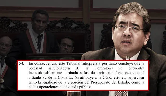 El TC emite el fallo luego del alejamiento de Nelson Shack. (Foto composición: La República).