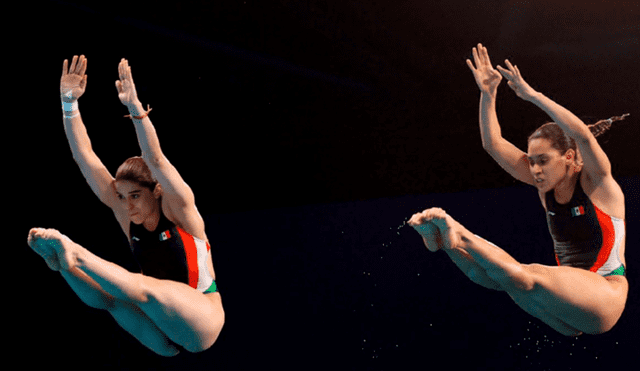 Alejandra Orozco y Gaby Agúndez ganaron bronce en Tokio 2020. Foto: esto.com