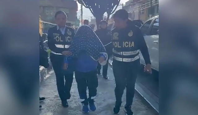 Mujer fue liberada por agentes de la Policía en Junín. Foto: RPP