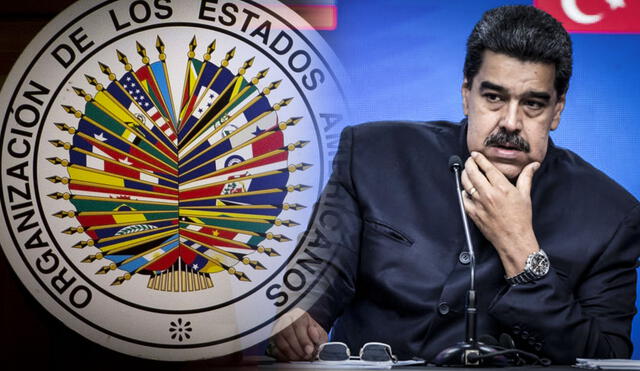 Los países miembros de la OEA se reúnen para tratar la grave crisis política que vive Venezuela tras las elecciones presidenciales.  Foto: composición LR/EFE/OEA