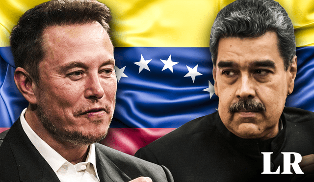 Maduro amenaza a Elon Musk a una pele en discurso a nivel nacional. Foto: composición LR/ X