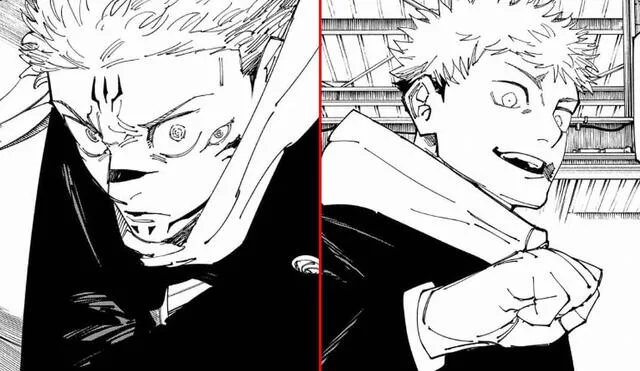 Itadori y Sukuna tendrán un extraño encuentro en el capítulo 265 de ‘Jujutsu Kaisen’. Foto: composición LR/Manga Plus