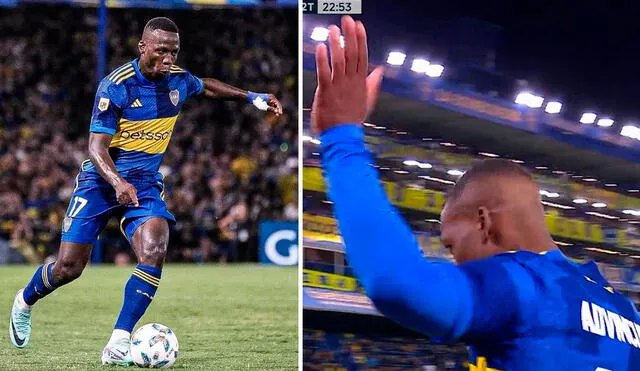 Luis Advíncula fue titular en la victoria de Boca Juniors sobre Banfield por la Liga Profesional. Foto: Boca Juniors/ESPN