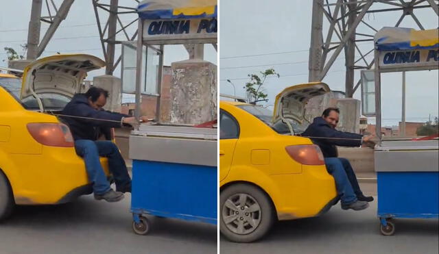 "En Perú nadie se aburre aunque se trasgreda más de una regla de tránsito", citó autor de clip viral. Foto:  Patrick Valentin/ X