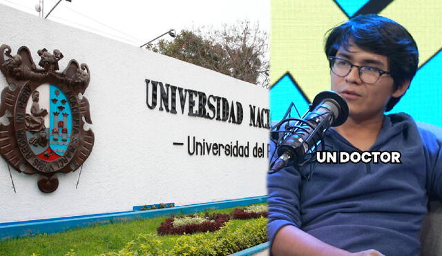 El joven estudiante reveló que el profesor lo habría tratado de "humillar" durante una clase.  Foto: composición LR / UNMSM.