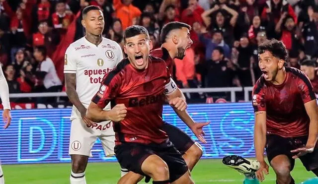 Galeano le dio la victoria a FBC Melgar sobre Universitario en el Monumental de la UNSA. Foto: Liga 1