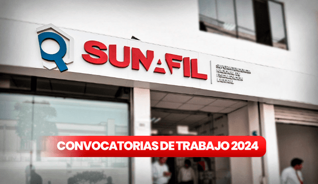 Sunafil ofrece puestos de trabajo en Lima y provincias de hasta S/7.000. Foto: Difusión