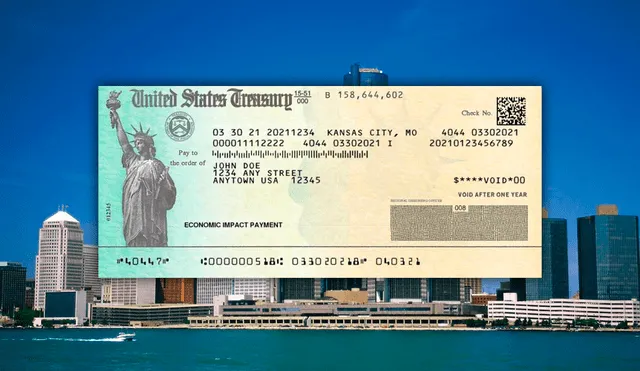 El cheque de estímulo se pagará en el mes de agosto para el estado de Michigan en Estados Unidos. Foto: composición LR/AAR/Britannica