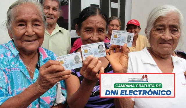 El DNI electrónico, presentado en 2016, es la versión más reciente del documento de identificación peruano. Foto: Andina/Lr