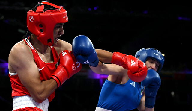 Imane Khelif participó también de los Juegos Olímpicos Tokio 2020. Foto: AFP