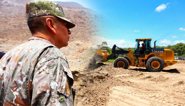 Las tareas serán ejecutadas por el Batallón de Ingeniería de Combate Motorizado N.º 32, acantonado en Caraz, en Áncash. Foto: composición LR/Ministerio de Defensa