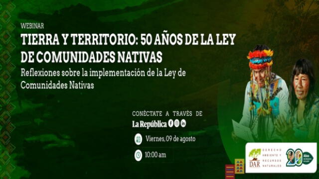 Foto: Este evento contará con la participación de destacados especialistas y líderes indígenas.