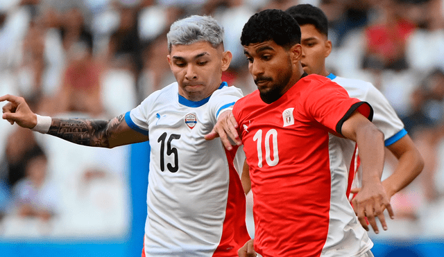 Paraguay y Egipto se enfrentan en el Velódromo de Marsella. Foto: AFP