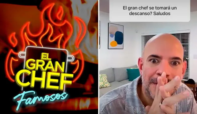 Ricardo Morán defendió a 'El gran chef famosos'. Foto: Composición LR/Captura/Facebook/Captura/Instagram