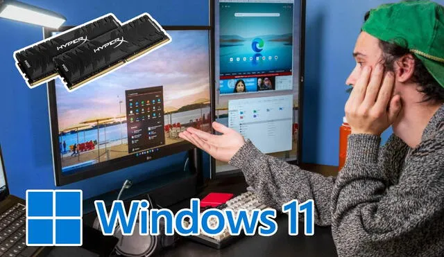 Este truco resolverá el bajo rendimiento de tu PC con Windows 11. Foto: Composición LR/Wikipedia/MobileSyrup