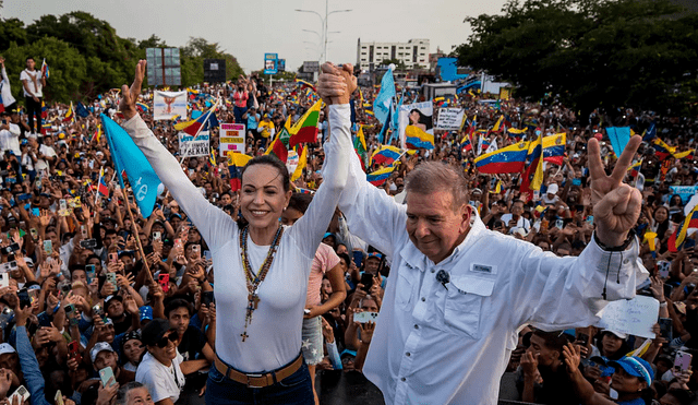 La reelección de Nicolás Maduro viene siendo rechazada y denunciada. Foto: EFE