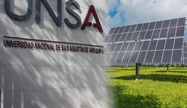 Científicos de la UNSA trabajan en el diseño de paneles solares con compuesto más ecológico al silicio tradicional. Foto: UNSA / Andina.