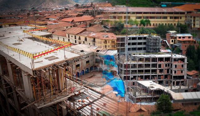 El hotel inició su construcción en 2016 bajo la premisa de construir un hotel de lujo en el centro del antiguo imperio Inca. Foto: composición LR/difusión