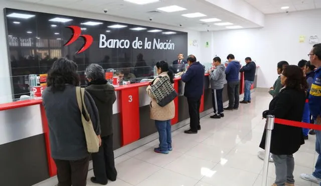 El Banco de la Nación permite refinanciar los préstamos sin aval con condiciones especiales durante agosto. Foto: Andina