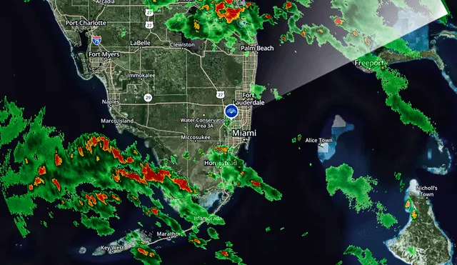 Conoce cuál es la trayectoria de la tormenta tropical Debby sobre Estados Unidos. Fuente: Telemundo