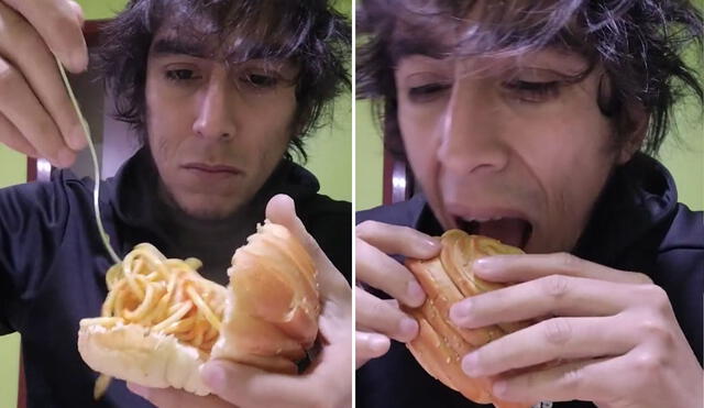 "Pan con ceviche y se les reinicia todo", reaccionaron usuarios. Foto: composición LR/ TikTok