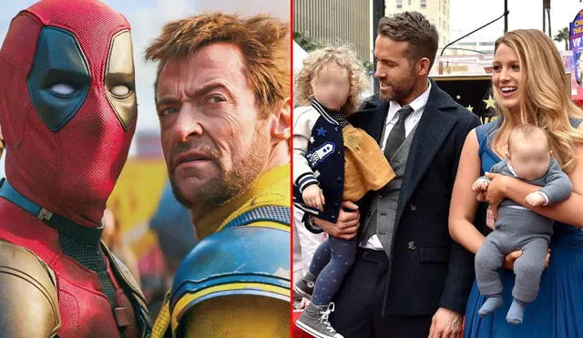 La participación de la familia de Ryan Reynolds en ‘Deadpool y Wolverine’ se reveló en los créditos finales. Foto: composición LR/Marvel/Axelle/Bauer-Griffin