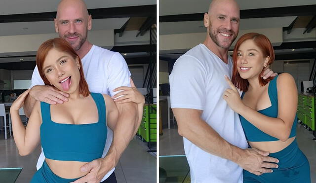 Marina Gold se puso en contacto con Johnny Sins para que trabajen juntos. Foto: Composición LR/ Instagram