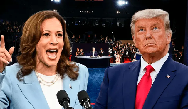 El equipo de campaña de Kamala Harris respondió a Donald Trump tras proponer nueva fecha para debatir por la presidencia de Estados Unidos. Foto: Composición LR