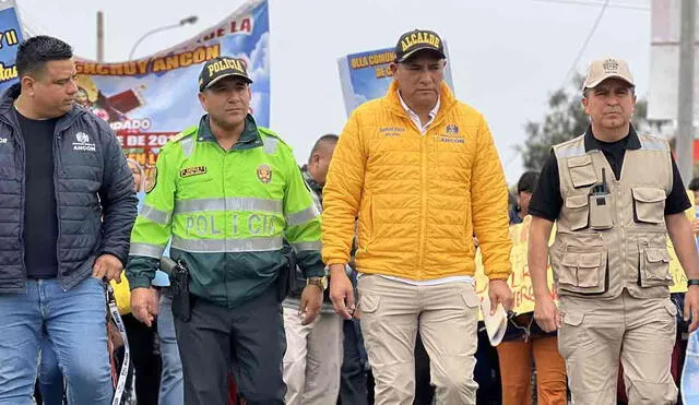 El alcalde de Ancón exige acciones concretas a la presidenta Dina Boluarte para garantizar la seguridad de la comunidad y exige que su distrito sea declarado en estado de emergencia. Foto: Ancón