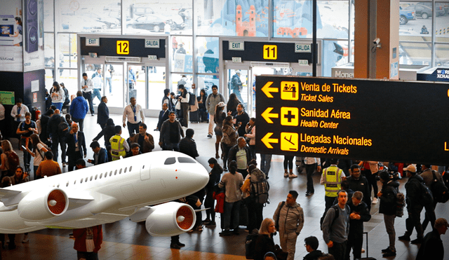 El nuevo Aeropuerto Internacional Jorge Chávez en Perú contribuirá con el desarrollo económico del país. Foto: composición LR de Jazmín Ceras/La República/Andina