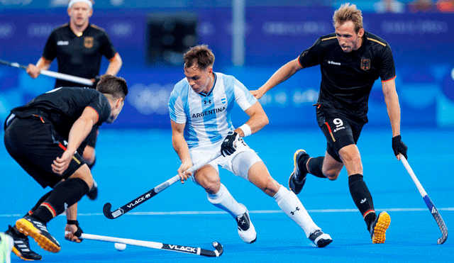 Los Leones no pudieron con Alemania y quedaron fuera de la lucha por las medallas. Foto: Comité Olímpico Argentino