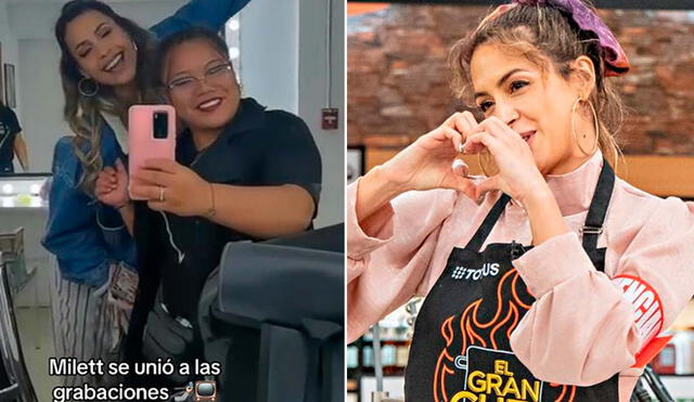 Milett Figueroa es una de las participantes más queridas de 'El gran chef famosos'. Foto: Composición LR/Captura/TikTok/Captura/Latina