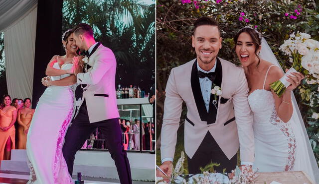 Melissa Paredes se casó con Anthony Aranda el pasado 3 de agosto. Foto: Composición LR/Captura/Instagram