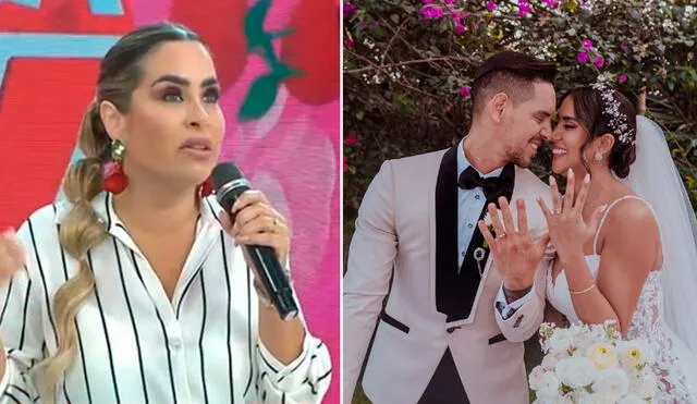 Ethel Pozo y Melissa Paredes terminaron su amistad tras el ampay de la bailarina con Anthony Aranda. Foto: Composición LR/Captura/América TV/Captura/Instagram